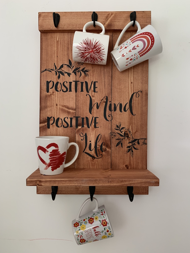 Woodshop-Rustic Cup Holder