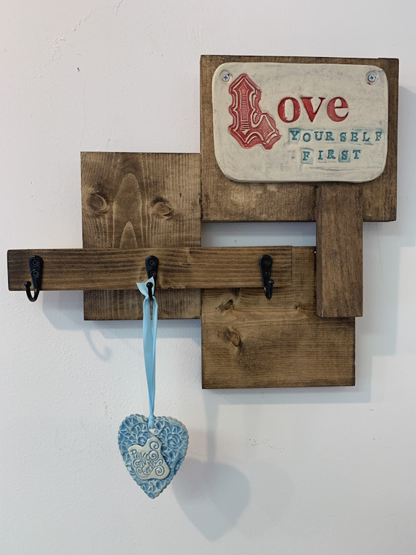 Woodshop-Rustic Cup Holder - Image 7