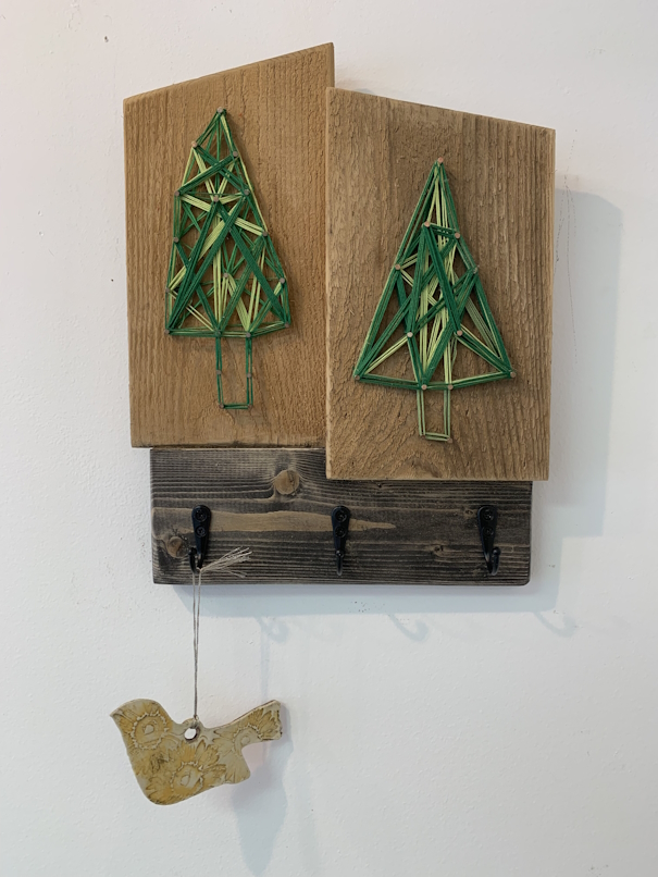 Woodshop-Rustic Cup Holder - Image 4