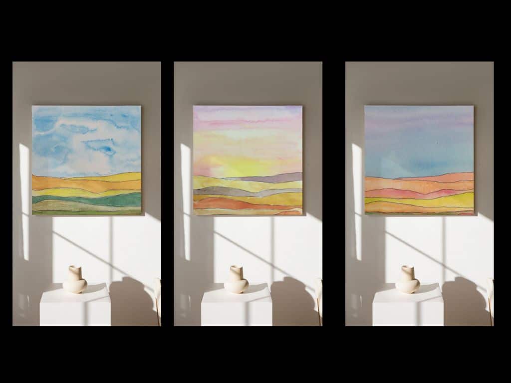 Demo Art- Landscape Seasons 1 - Image 3