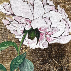 Peony on Gold (set of 2)